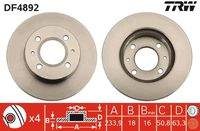 TRW DF4892 Bremsscheibe