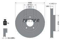 TEXTAR 92133905 Bremsscheibe