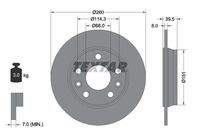 TEXTAR 92327203 Bremsscheibe