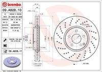 BREMBO 09A82811 Bremsscheibe