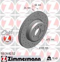ZIMMERMANN 150348252 Bremsscheibe
