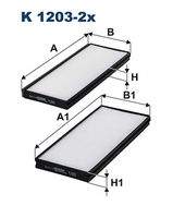 FILTRON K12032X Filter, Innenraumluft