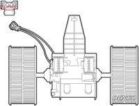 DENSO DEA05009 Innenraumgebläse