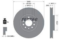 TEXTAR 92118303 Bremsscheibe