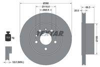 TEXTAR 92144900 Bremsscheibe