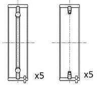 FAI AutoParts BM1003STD Kurbelwellenlager