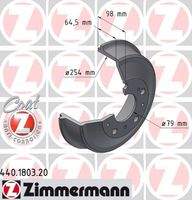 ZIMMERMANN 440180320 Bremstrommel