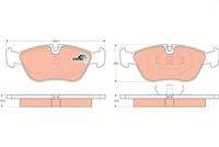 TRW GDB1159 Bremsbelagsatz, Scheibenbremse