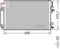 DENSO DCN13022 Kondensator, Klimaanlage