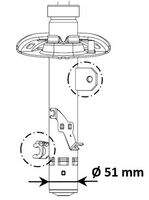 KYB 3338005 Stoßdämpfer