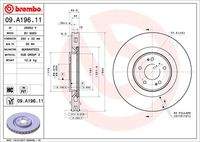 BREMBO 09A19611 Bremsscheibe
