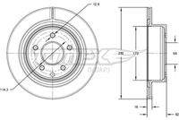 TOMEX Brakes TX7172 Bremsscheibe