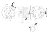 MAHLE AB219000S Innenraumgebläse