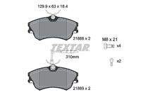 TEXTAR 2188801 Bremsbelagsatz, Scheibenbremse