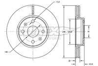 TOMEX Brakes TX7252 Bremsscheibe