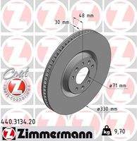 ZIMMERMANN 440313420 Bremsscheibe