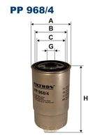 FILTRON PP968/4 Kraftstofffilter