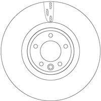 TRW DF6957S Bremsscheibe