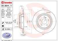 BREMBO 08B84411 Bremsscheibe