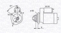 MAGNETI MARELLI 063721045010 Starter