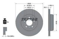 TEXTAR 92122703 Bremsscheibe