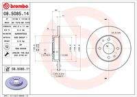 BREMBO 08508511 Bremsscheibe