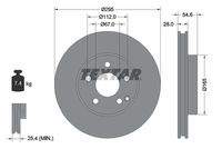 TEXTAR 92115105 Bremsscheibe