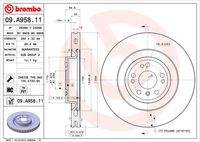 BREMBO 09A95811 Bremsscheibe