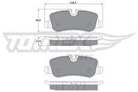 TOMEX Brakes TX1772 Bremsbelagsatz, Scheibenbremse