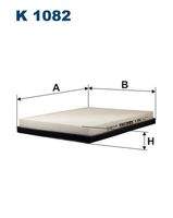 FILTRON K1082 Filter, Innenraumluft