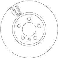 TRW DF6964 Bremsscheibe