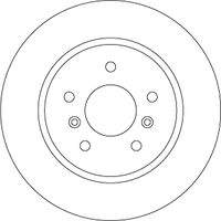 TRW DF6787 Bremsscheibe