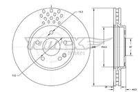 TOMEX Brakes TX7409 Bremsscheibe