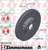 ZIMMERMANN 100339170 Bremsscheibe