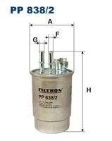 FILTRON PP838/2 Kraftstofffilter