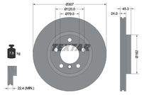 TEXTAR 92275605 Bremsscheibe