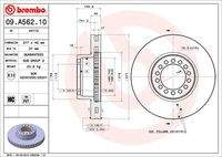 BREMBO 09A56210 Bremsscheibe
