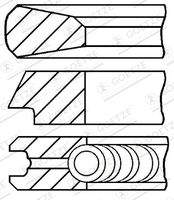 GOETZE ENGINE 0842920000 Kolbenringsatz