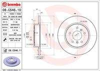 BREMBO 08C54611 Bremsscheibe