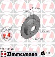 ZIMMERMANN 280318020 Bremsscheibe