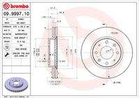 BREMBO 09999710 Bremsscheibe