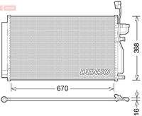 DENSO DCN15002 Kondensator, Klimaanlage