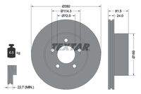 TEXTAR 92113500 Bremsscheibe
