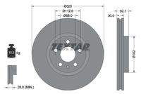 TEXTAR 92229305 Bremsscheibe