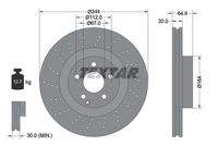 TEXTAR 92224605 Bremsscheibe