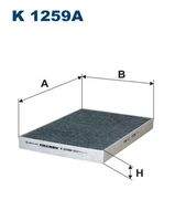 FILTRON K1259A Filter, Innenraumluft