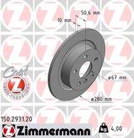 ZIMMERMANN 150293120 Bremsscheibe