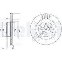 DELPHI BG3413 Bremsscheibe