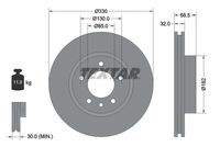 TEXTAR 92121505 Bremsscheibe