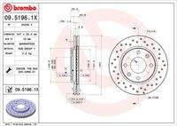 BREMBO 0951961X Bremsscheibe